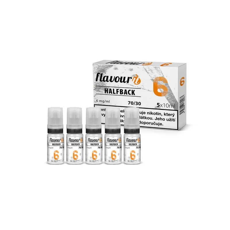 Flavourit 70/30 6mg 5x10ml