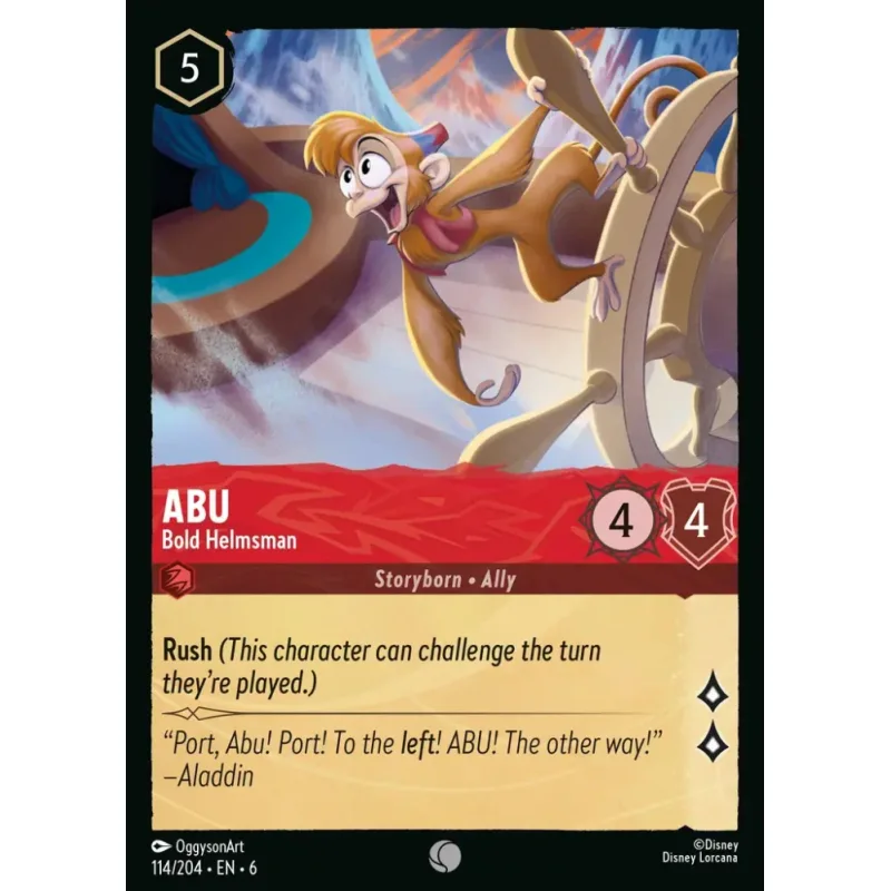 Abu - Bold Helmsman - foil