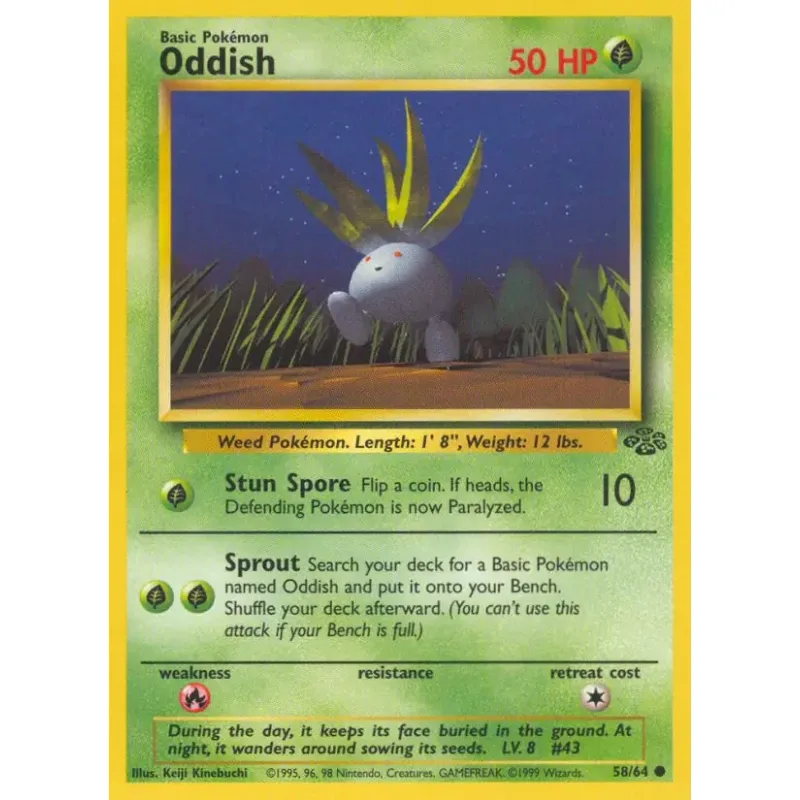 Oddish (JU 58) - LIGHT PLAYED