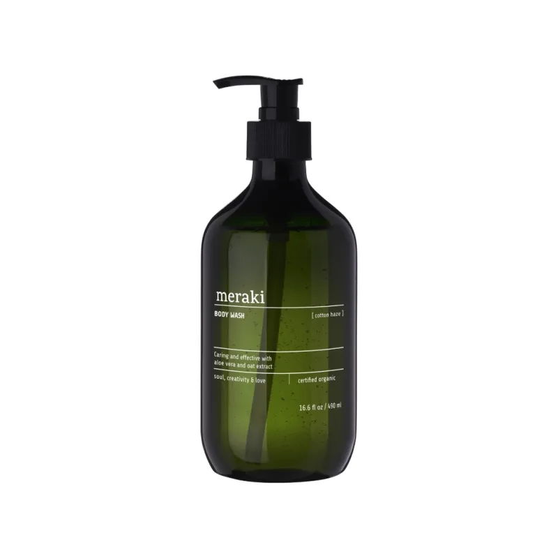 Tělový mycí gel Meraki Cotton Haze 490 ml