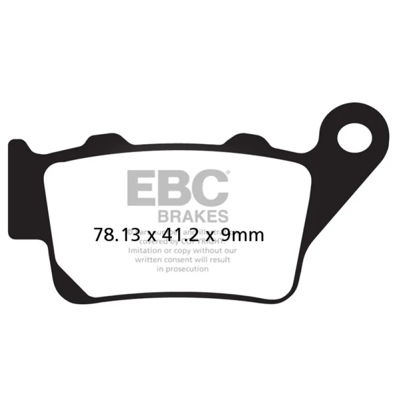 Brzdové destičky EBC FA213HH