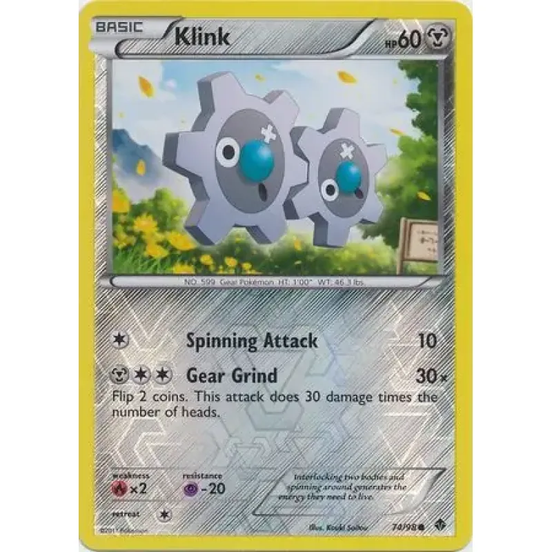 Klink (EPO 74) - REVERSE HOLO - EXCELLENT