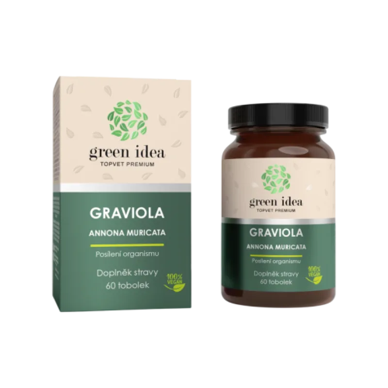 Graviola – kapsuly 60 ks – Green idea