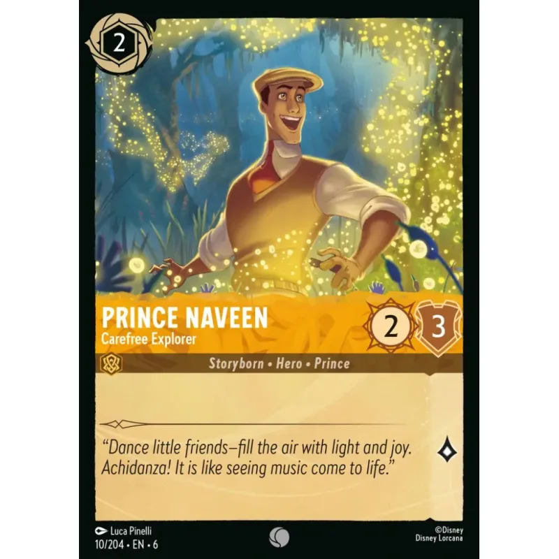 Prince Naveen - Carefree Explorer - foil