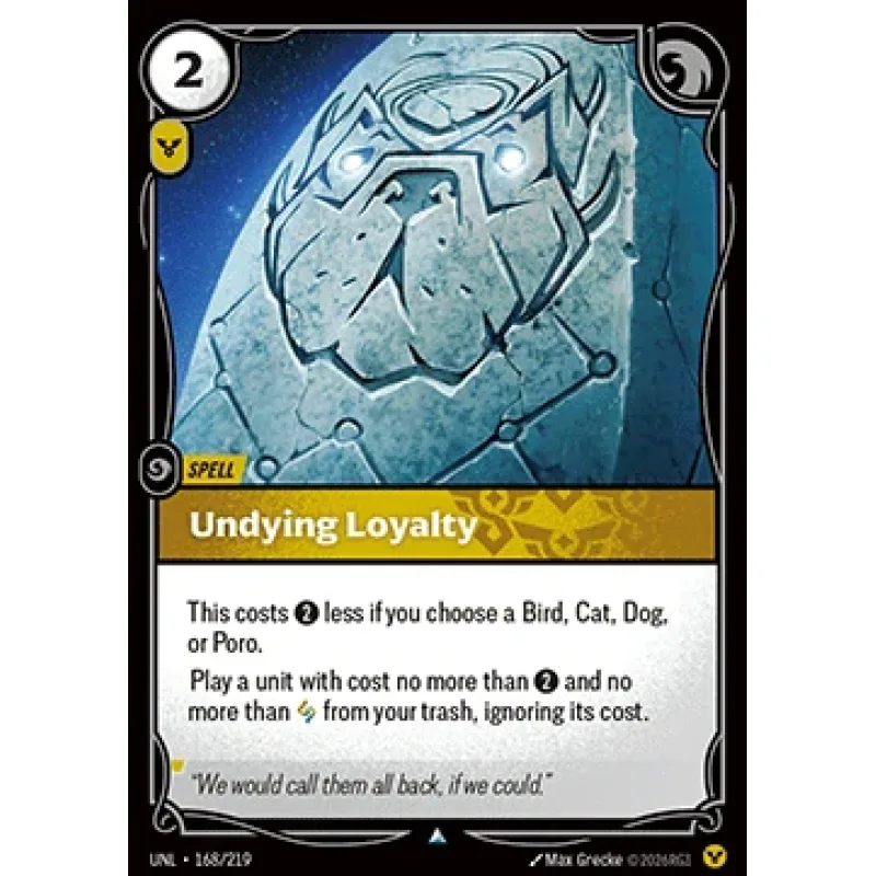 Undying Loyalty
