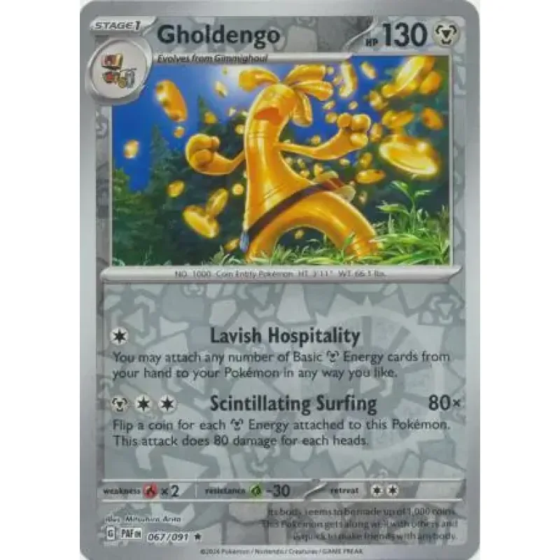 Gholdengo (PAF 067) - REVERSE HOLO