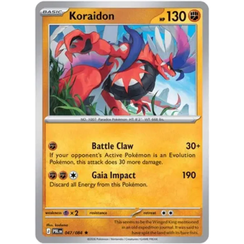 Koraidon (PBL 047) - HOLO