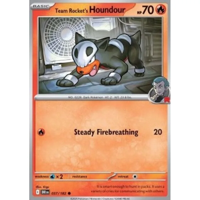 Team Rocket's Houndour (DRI 037)