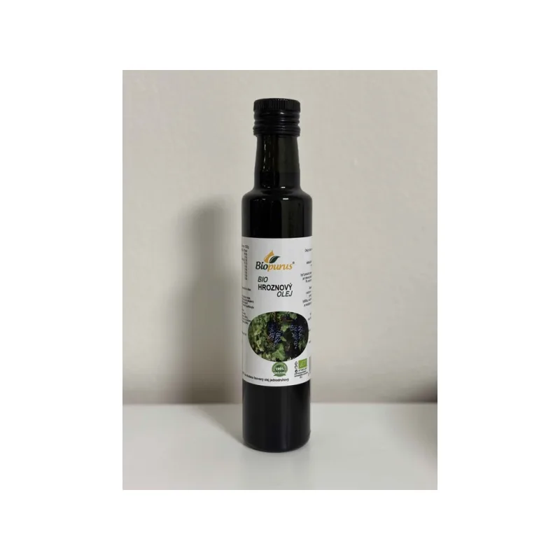HROZNOVÝ OLEJ BIO 250 ml BIOPURUS