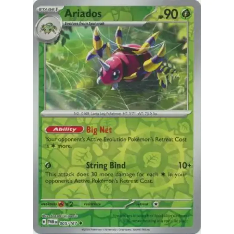 Ariados (TWM 005) - REVERSE HOLO