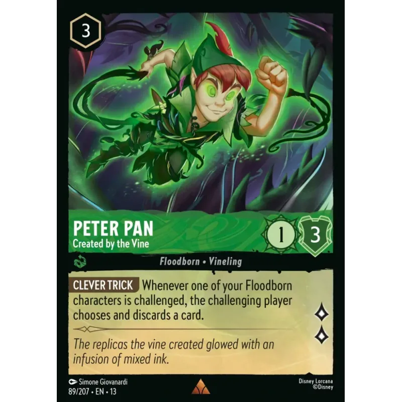 Peter Pan - Created by the Vine - foil