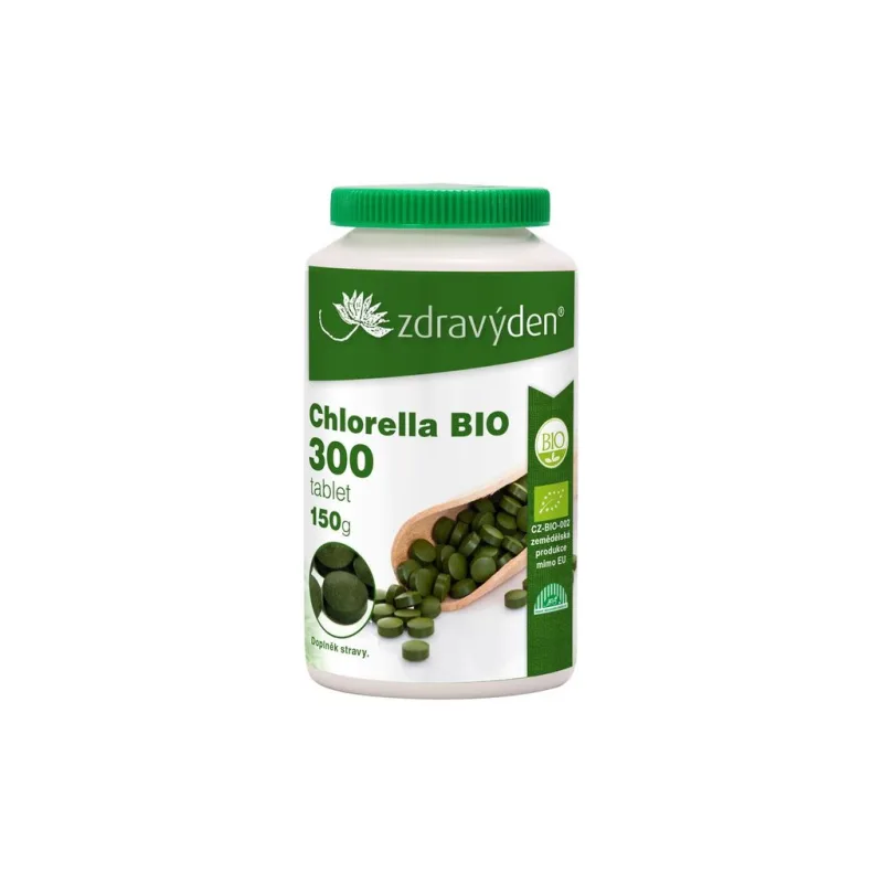 CHLORELLA BIO 300 tbl. ZDRAVÝ DEN
