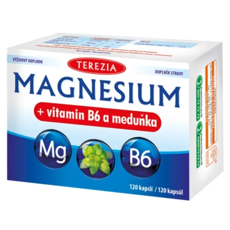 TEREZIA Magnesium + vitamín B6 a medovka