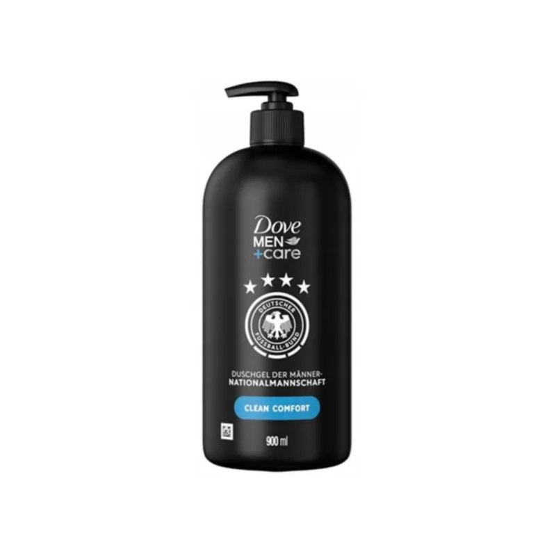 Dove Men+Care Clean Comfort sprchový gel pro muže s dávkovačem 900 ml