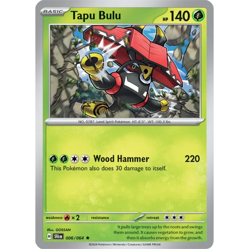Tapu Bulu (SFA 006) - HOLO