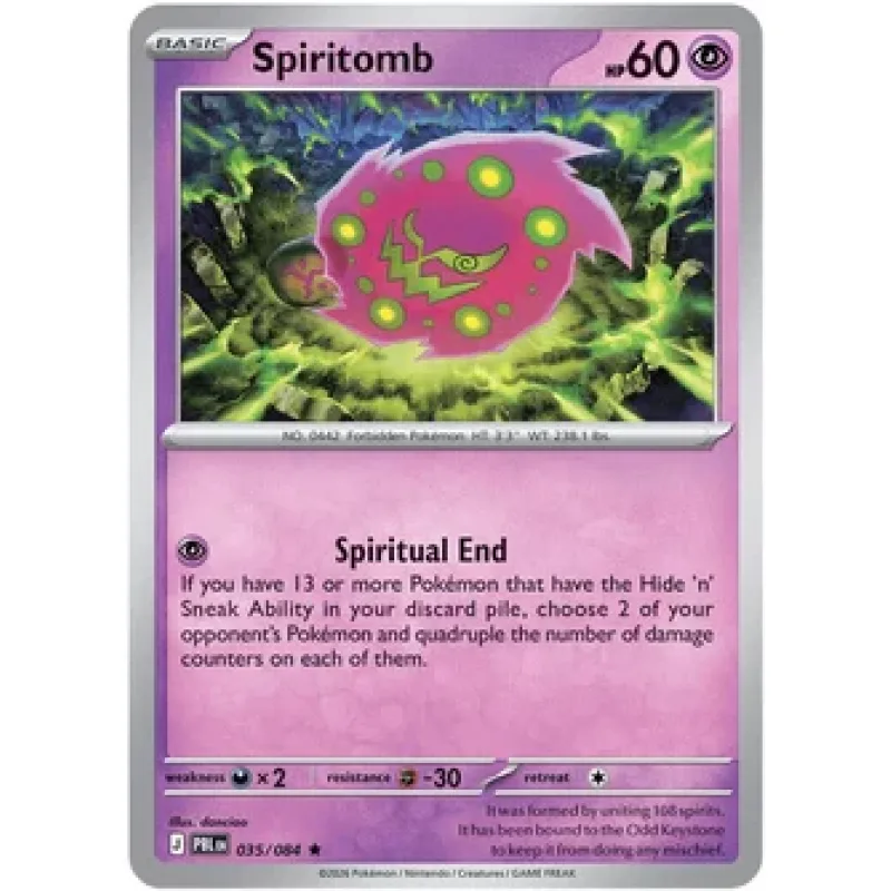 Spiritomb (PBL 035) - HOLO