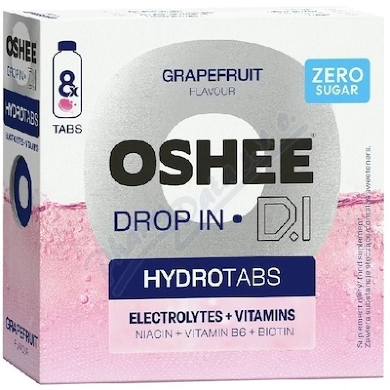 Oshee Drop In Hydot.Elektr.+Vit.Grapefr.zero tbl.8