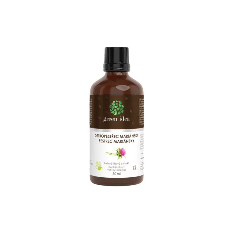 Pestrec tinktúra – kvapky 50 ml – Green idea