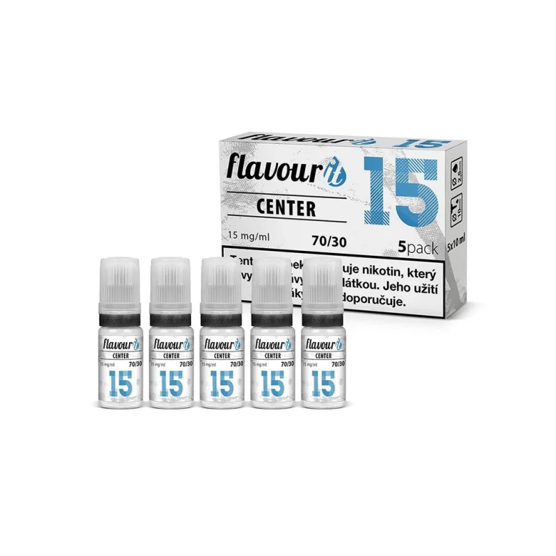 Flavourit Center 70/30 Dripper 15mg 5x10ml