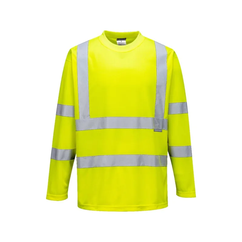 Triko Hi-Vis s dlouhými rukávy - polyester