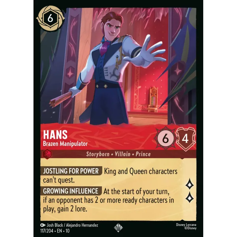 Hans - Brazen Manipulator - foil