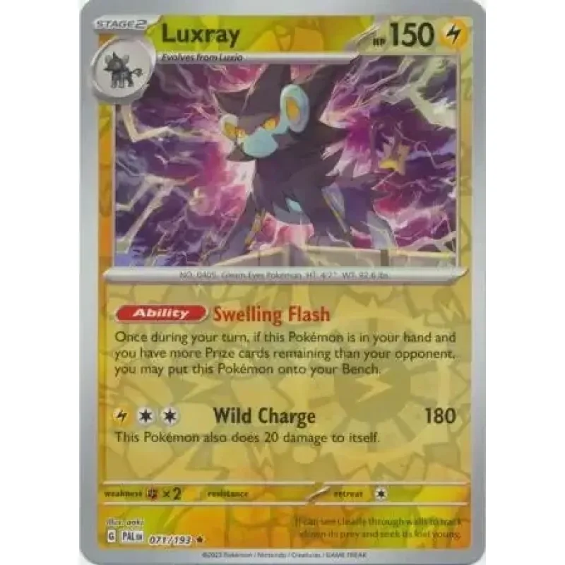 Luxray (PAL 071) - REVERSE HOLO
