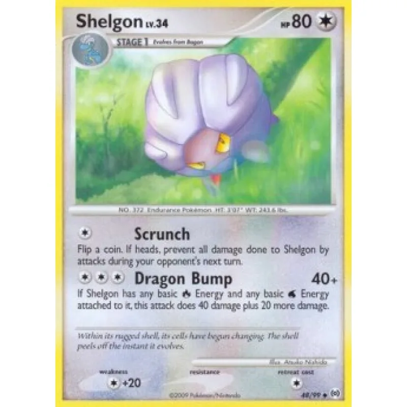 Shelgon Lv.34 (AR 48) - GOOD