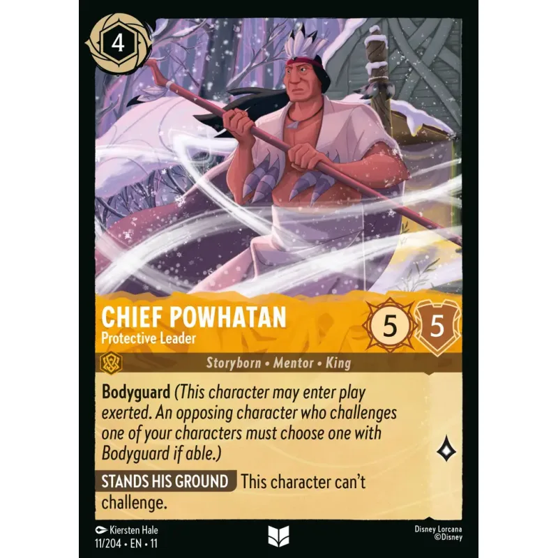 Chief Powhatan - Protective Leader