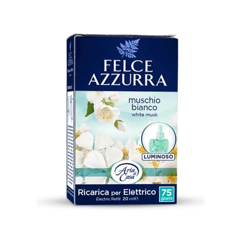 Felce Azzurra Elektrický osvěžovač vzduchu Muschio Bianco - náplň 20 ml