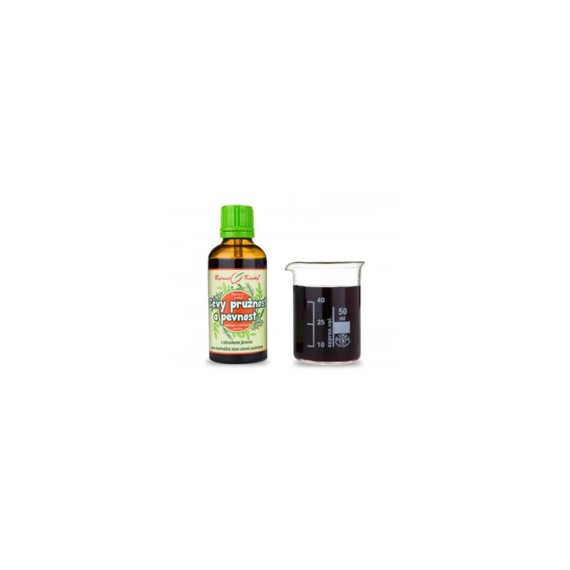 Cévy pružnost a pevnost 50 ml - bylinné kapky - tinktura 50 ml BYLINNÉ KAPKY