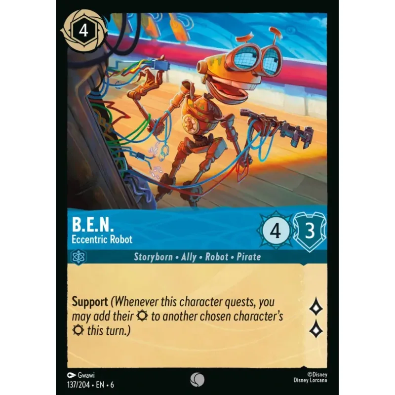 B.E.N. - Eccentric Robot - foil
