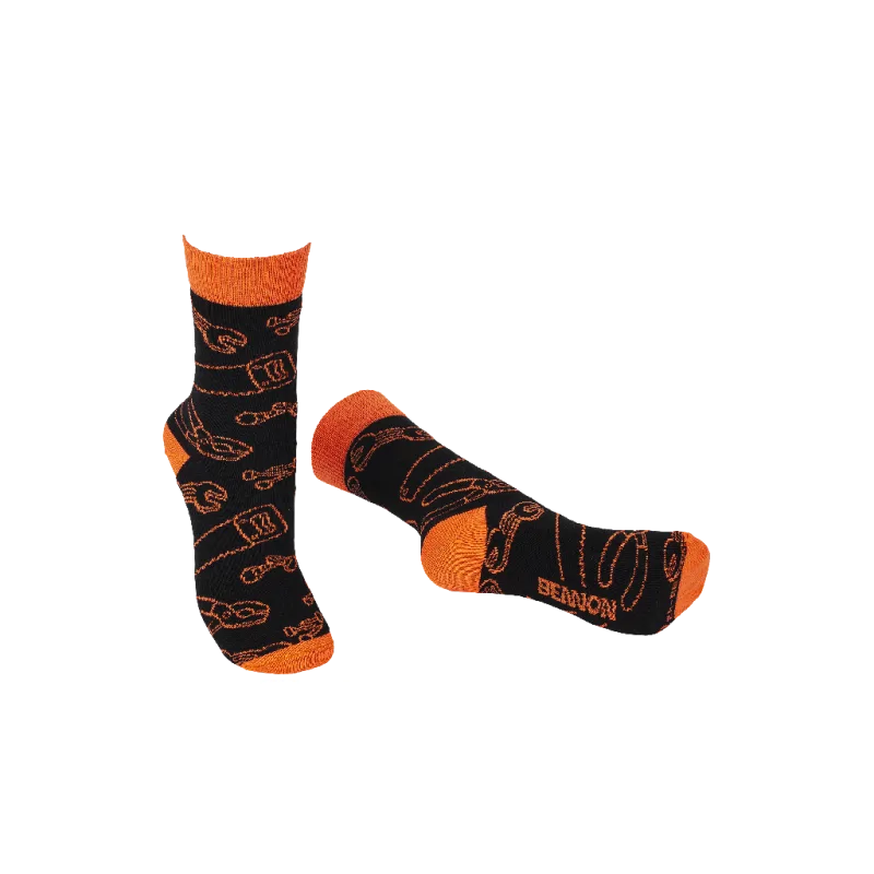 BENNONKY Tool Socks black/orange