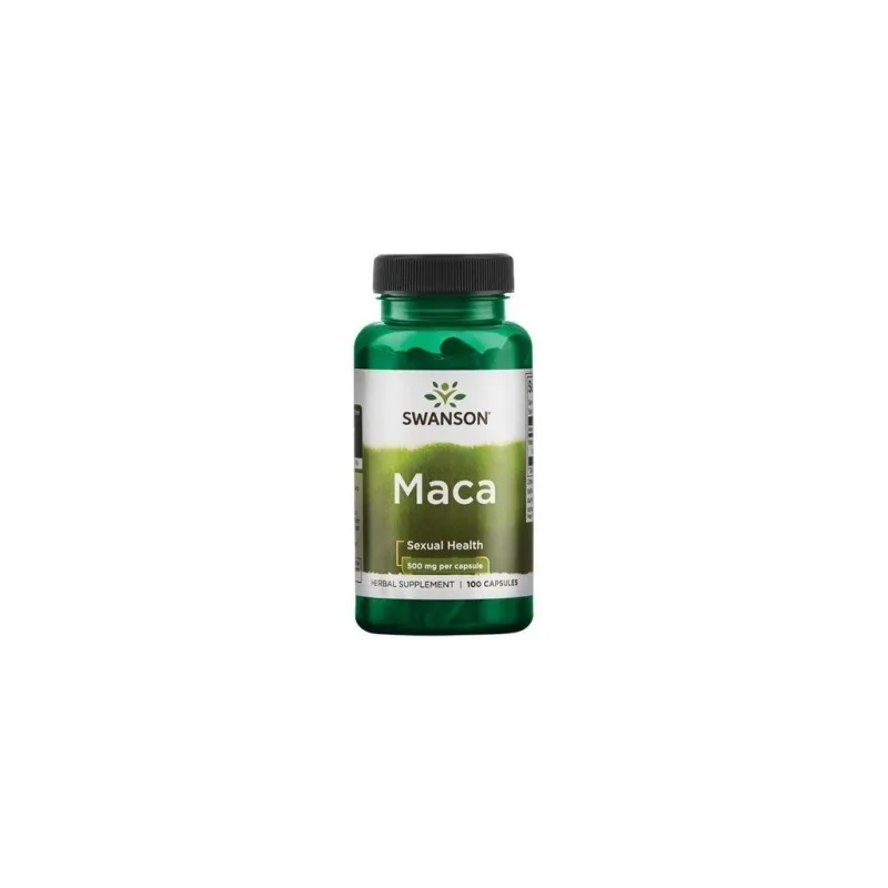 MACA (řeřicha peruánská) 500 mg, 100 kapslí SWANSON