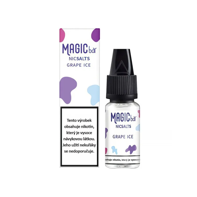 Magic BAR - Salt e-liquid - 20mg - Grape ICE 20mg