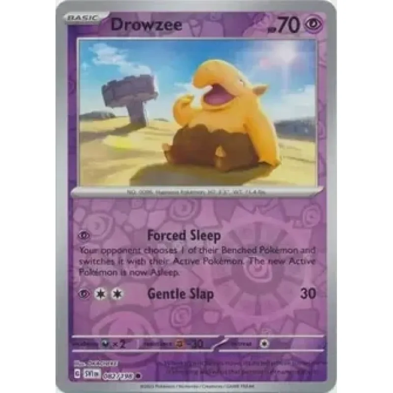 Drowzee (SVI 082) - REVERSE HOLO