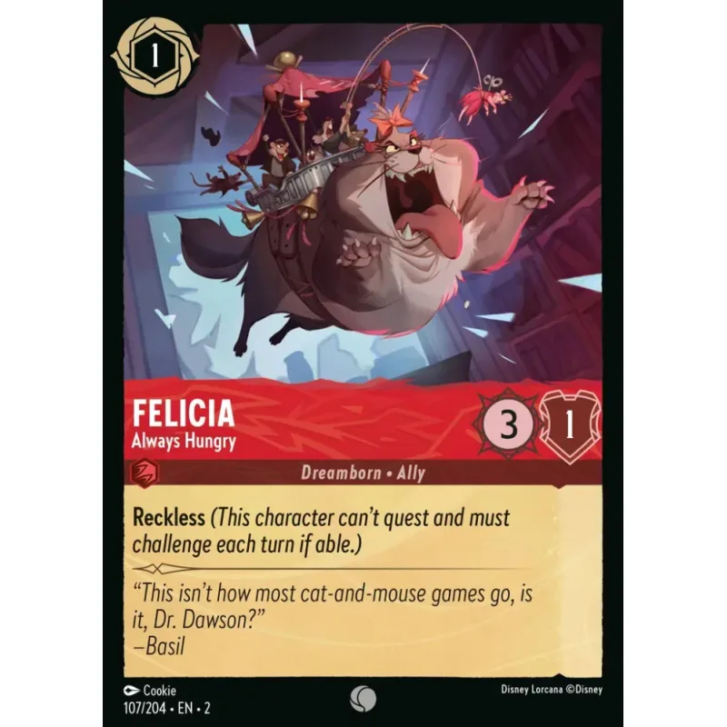 Felicia - Always Hungry - foil