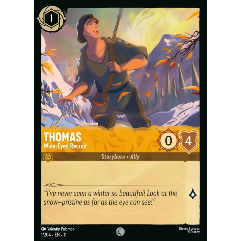 Thomas - Wide-Eyed Recruit - foil