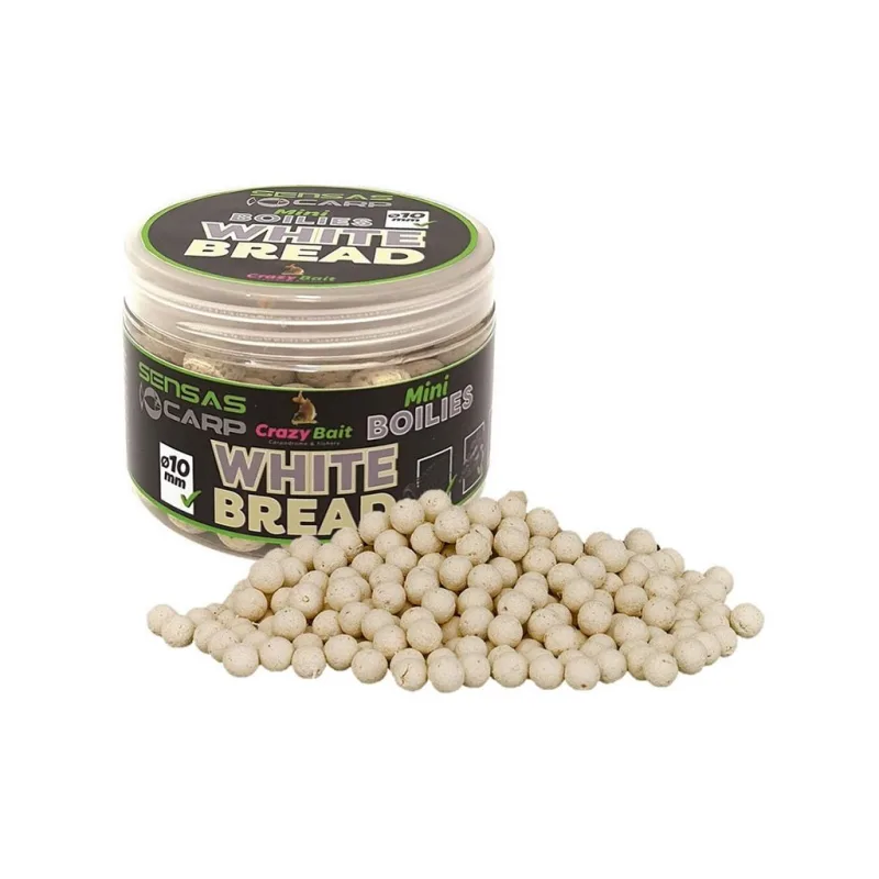 Mini Boilies Sensas Crazy Bait 10mm  Získejte slevu -5% za registraci v e-shopu
