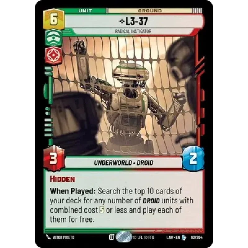 L3-37, Radical Instigator