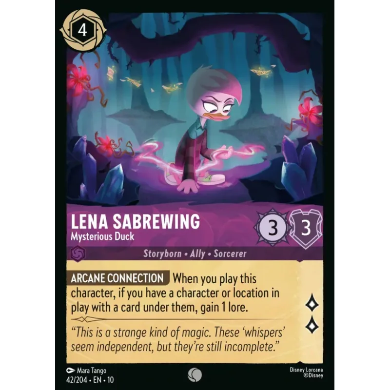 Lena Sabrewing - Mysterious Duck - foil