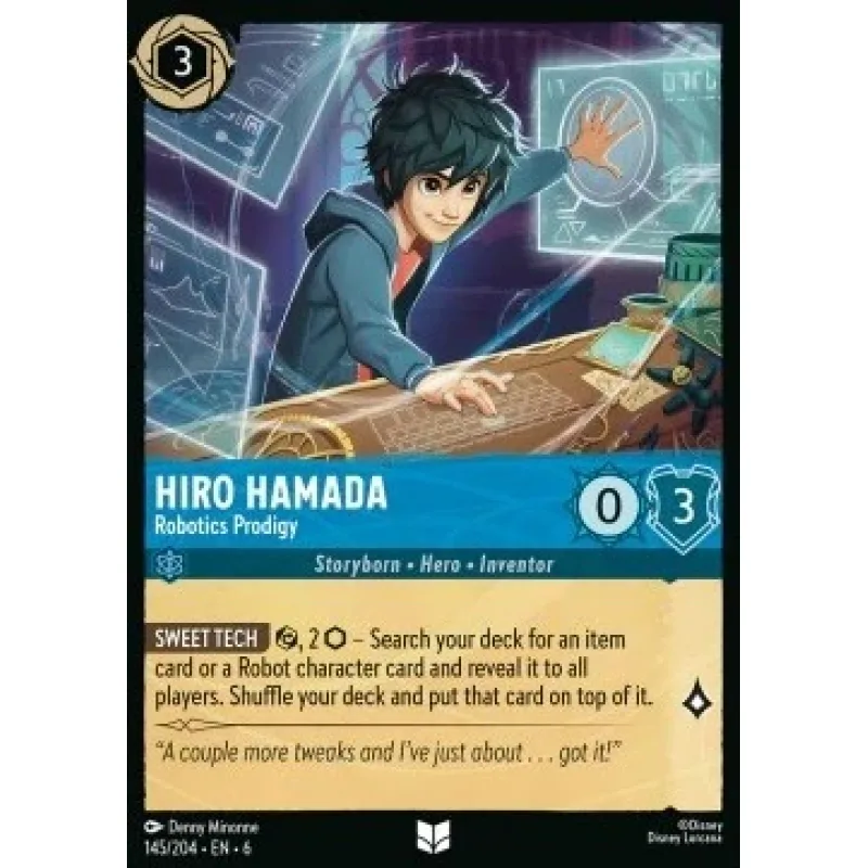 Hiro Hamada - Robotics Prodigy - foil