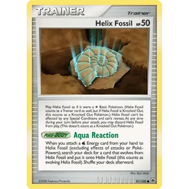 Helix Fossil (MD 91) - LIGHT PLAYED