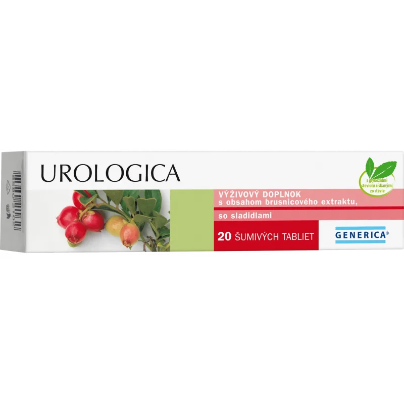 GENERICA UROLOGICA 20 šumivých tabliet
