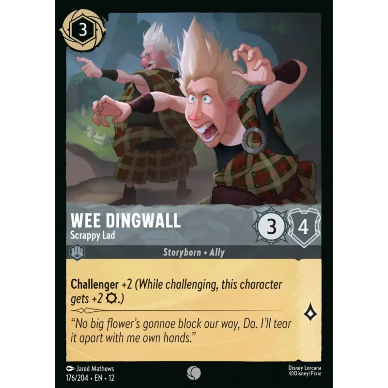 Wee Dingwall - Scrappy Lad