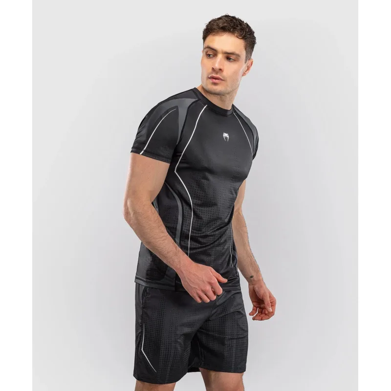 Venum Dry Tech Stealth tričko - černá/bílá, VENUM-06274-108 - L