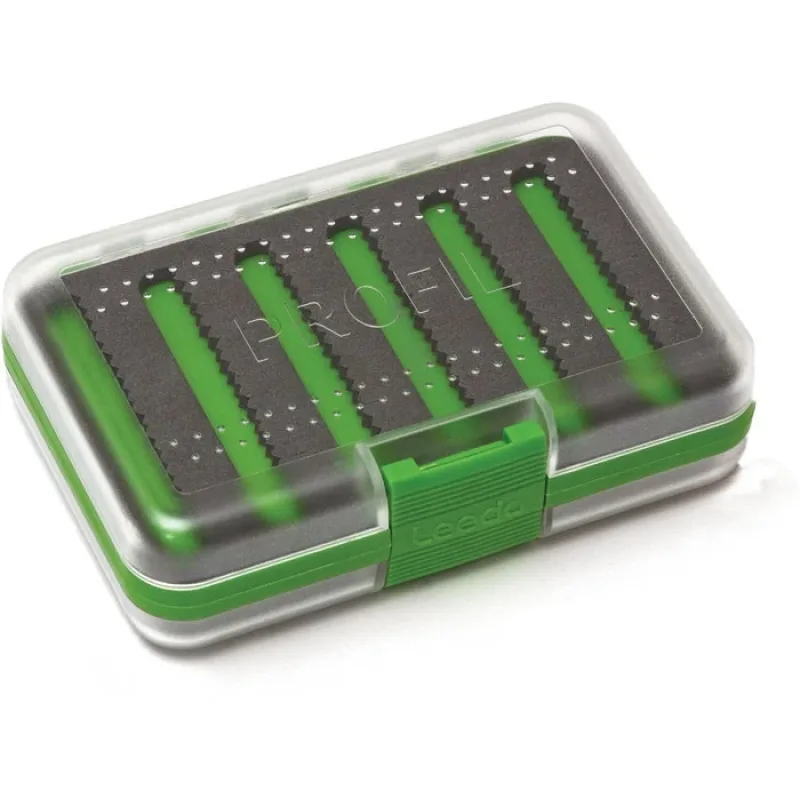 Leeda Krabička muškařská Profil Fly Box Green Standard - J0543