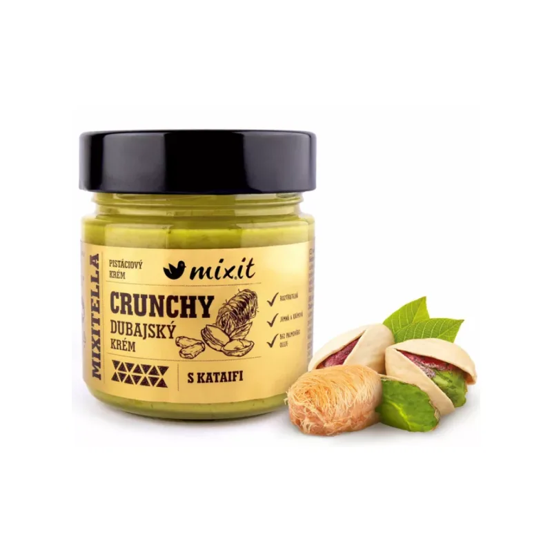 MIXITELLA CRUNCHY - křupavý dubajský krém s kataifi 220 g MIXIT
