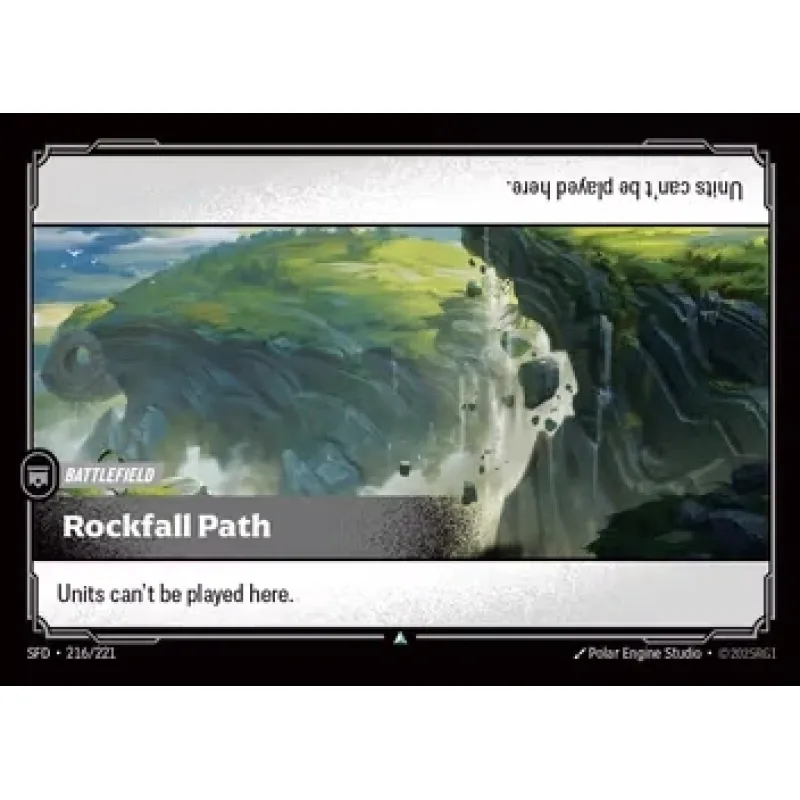 Rockfall Path