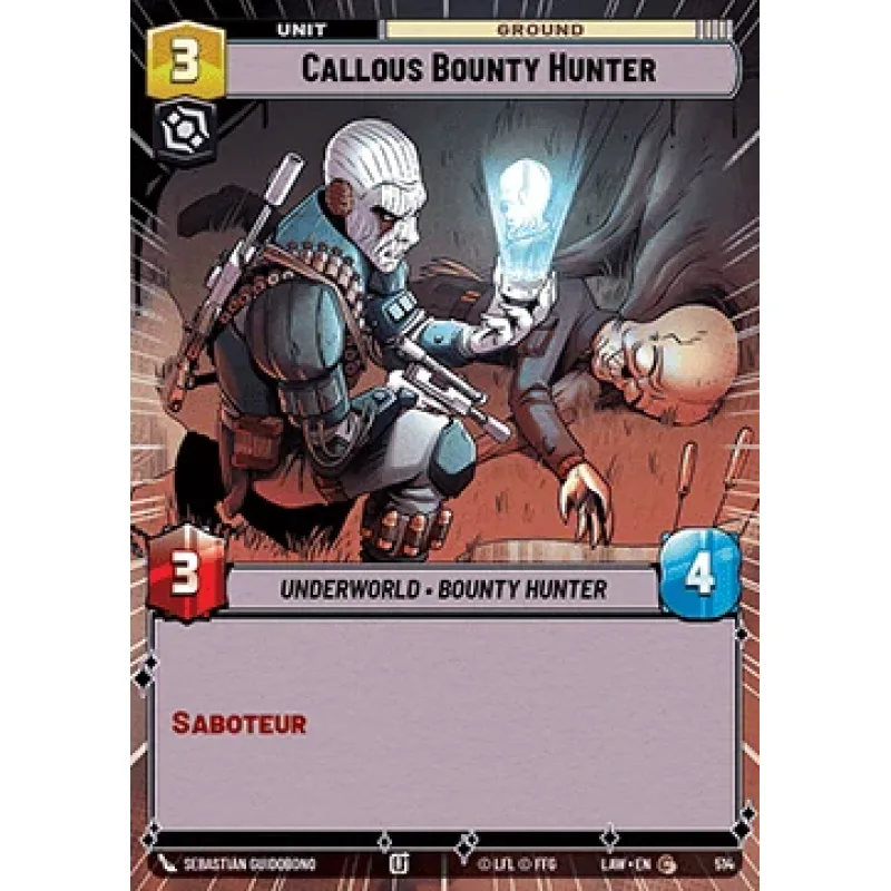 Callous Bounty Hunter (V.1)