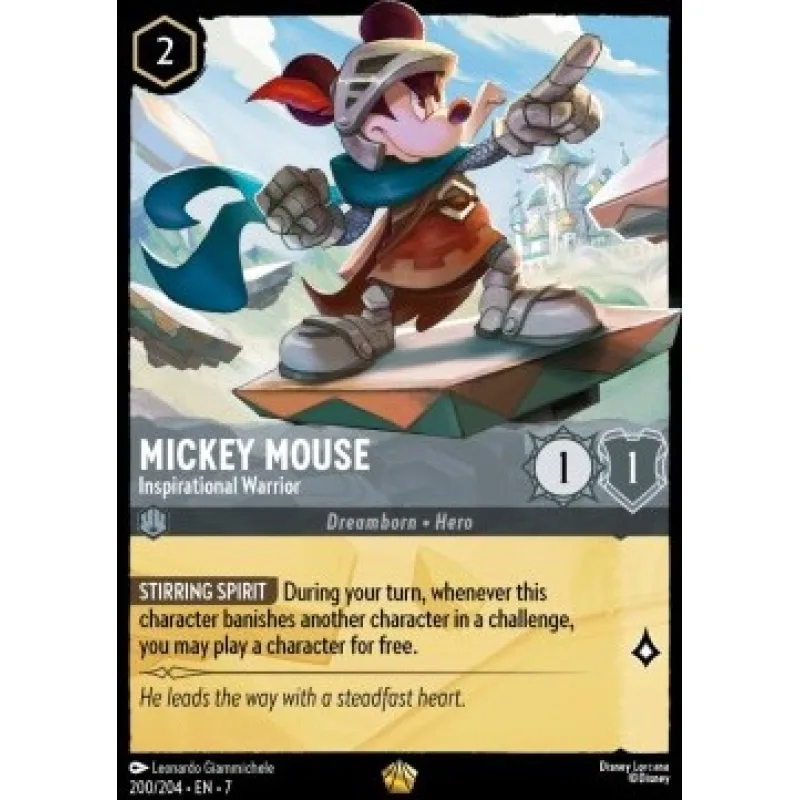 Mickey Mouse - Inspirational Warrior (V.1)